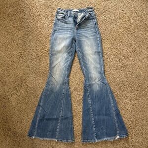 KanCan Flare Jeans in Medium Blue